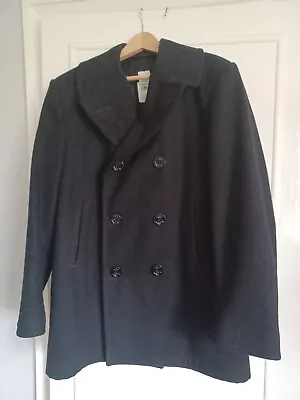 Buy Vintage DSCP By Sterling Wear Of Boston Peacoat Size 42R • 40£