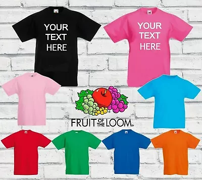Buy Custom Printed Text T-Shirt - Promotional Personalised Print Men Women Stag Work • 13.99£