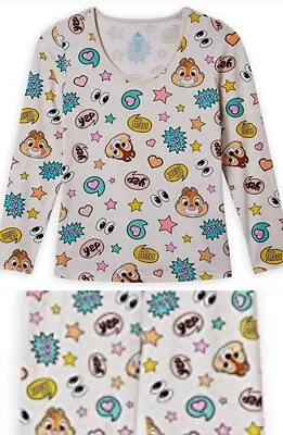 Buy Disney Chip & Dale Pajama Set Soft Long Sleeve Women’s 2xl NWT Shop Disney • 33.19£