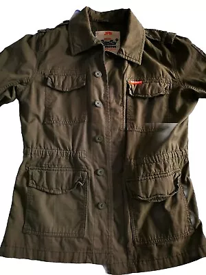 Buy Superdry The Rookie Jacket Military Army Field Jacket Khaki Men's Medium New  • 9.99£