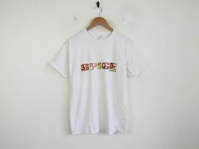 Buy Vintage Y2K Spice Girls Tour Band Round Neck 90's 00's Cotton T-shirt Size M • 27.99£