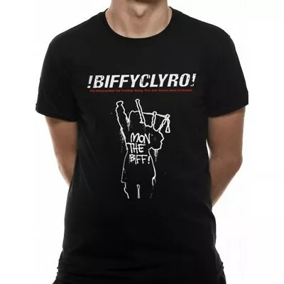 Buy Unisex T-shirt Biffy Clyro Mon The Biff Black • 15.99£