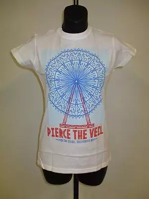 Buy New PIERCE THE VEIL Womens Juniors Sizes XS-S-M-L-XL-2XL Concert Band Shirt • 5.35£