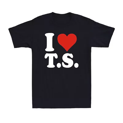 Buy I LOVE HEART TS T S Funny Saying Novelty Red Heart T.S. Men's T-Shirt T-shirt • 16.99£