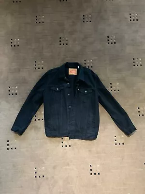Buy Mens Levi Denim Black Jacket - XL • 60£