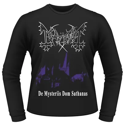 Buy Mayhem 'De Mysteriis Dom Sathanas' Long Sleeve T Shirt - NEW • 21.99£
