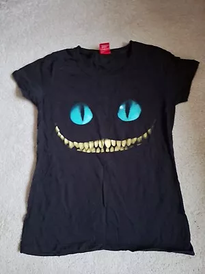 Buy Ladies Cheshire Cat T Shirt Size Small • 5£