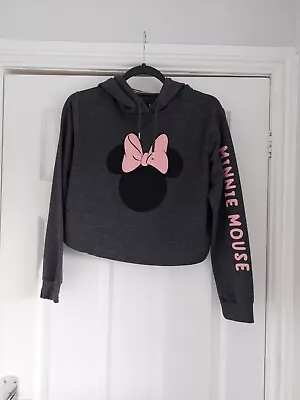 Buy Minnie Mouse Cropped Hoodie Disney Primark 10/12 • 3.98£