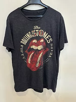 Buy Rolling Stones 50 Years Anniversary T Shirt XL.   B4 • 3.99£