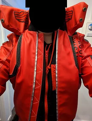 Buy Cyberpunk 2077 Akira Kaneda Red Capsule PU LeatherJacket Medium UK Fast Postage • 89.99£