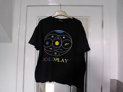 Buy Mens Coldplay T-Shirt By New Spirit - Size XL • 1.99£