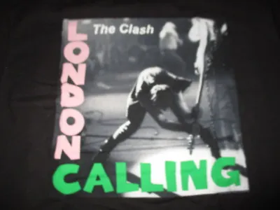 Buy 2013 THE CLASH  LONDON CALLING  (XL) T-Shirt W/ Tags Mick Jones Joe Strummer  • 42.52£