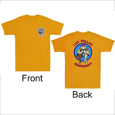 Buy Los Pollos Hermanos Breaking Bad Heisenberg Walter Comedy Vintage Men's T Shirt • 18.99£
