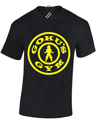 Buy Goku's Gym Mens T Shirt Dragon Gym Training Top Saiyan Super Design S-5xl • 7.99£