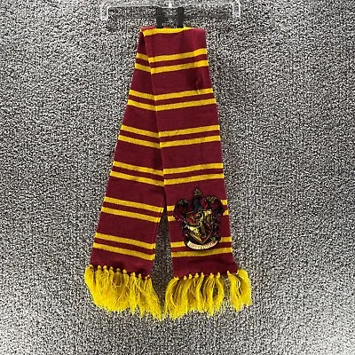 Buy Harry Potter Scarf Adult Gold RwdGryffindor House Hogwarts 56 Inches Logo Neck • 9.64£