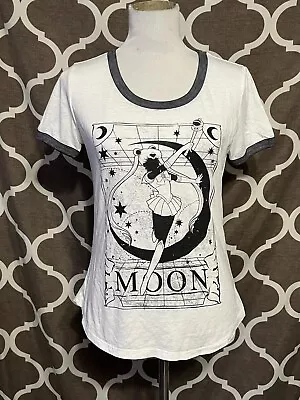 Buy SAILOR MOON Anime T-Shirt Ringer Tee Women’s Size Medium • 9.92£