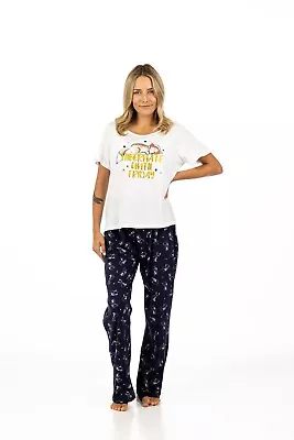 Buy Navy Fox Pyjama Set Women Nightwear / PJ / Lounge Wear Dorothy Perkins Plus Size • 12.99£