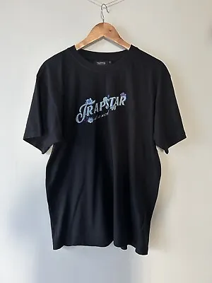 Buy Trapstar Black Panther Graphic Print T Shirt Size L Large Cotton Casual • 8.22£