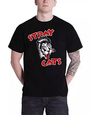 Buy STRAY CATS - CAT LOGO - Size M - New T Shirt - J72z • 17.09£