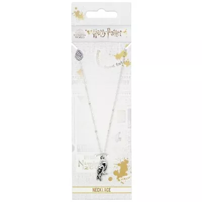 Buy Harry Potter Silver Plated Hedwig Owl Necklace Birthday Gift Official Product • 14.99£