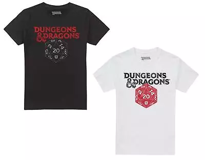 Buy Dungeons & Dragons Mens T-shirt D20 Dice S-3XL Official • 13.99£