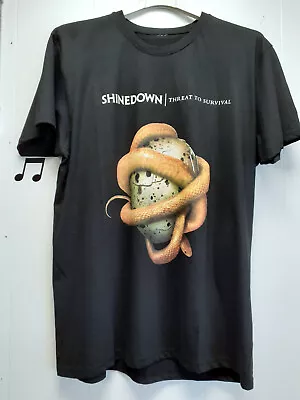 Buy Shinedown Threat To Survival Album LP T Shirt Size XL New Official Rock Metal • 17£