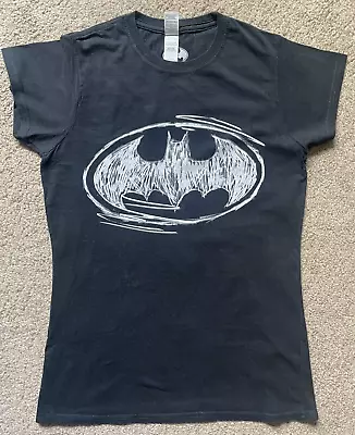 Buy Woman's Gildan Batman Logo T-Shirt - Size: Medium • 5.75£