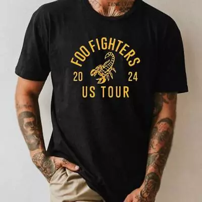 Buy Foo Fighters US Tour Shirt || Foo Fighters Tour 2024 || Foo Fighters Tour Gift • 10.79£