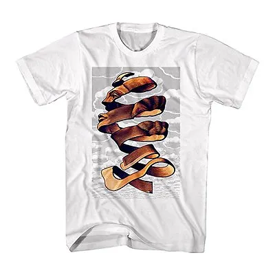 Buy M.C. Escher Face Rind Orange Art Illusion Artwork Adult Men's T Tee Shirt • 33.49£