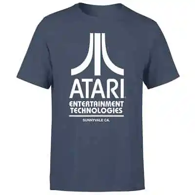 Buy Atari Navy Tee Men's T-Shirt - Navy - LARGE • 9.49£