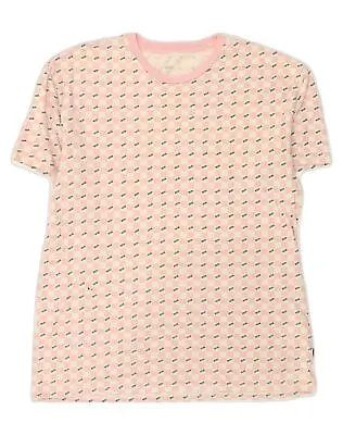 Buy VANS Mens Oversized Graphic T-Shirt Top Medium Pink Cotton AC11 • 8.36£