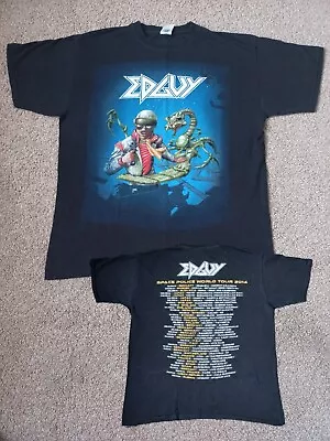 Buy Edguy 2014 Tour T-Shirt - Size L - Heavy Power Metal - Firewind Grave Digger  • 14.99£