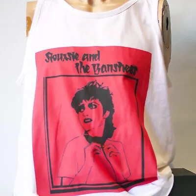 Buy Siouxsie And The Banshees Punk Rock T-shirt Sleeveless Vest Top Unisex S-2XL • 14.99£