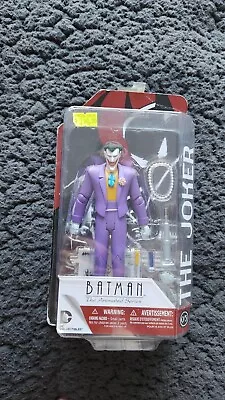Buy New Sealed DC Collectibles Batman Animated Series The Joker Figure #05 • 35£