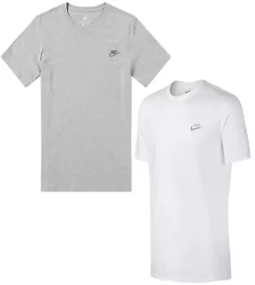 Buy Nike Mens T-Shirt  NSW Embroidered Logo Tee Cotton T-Shirt Running Tee • 14.99£
