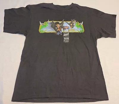 Buy Vintage Harry Potter Graphic T Shirt 2001 Y2k Movie Quidditch Promo Youth XL NWT • 57.90£