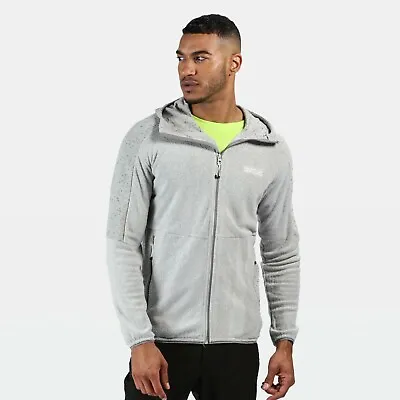 Buy Bnwt New Regatta Madagascar Light Steel Grey Full Zip Fleece Jacket Size Medium • 8.99£