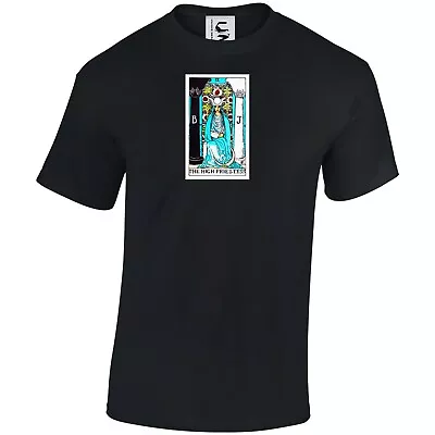 Buy The High Priestess Tarot Arcana Card Celestial Goth T Shirt Top Adult Kid Teen • 9.99£