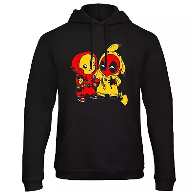 Buy Deadpool Pikachu Parody Hoodie Jumper Movie Unisex Kids PIKAPOOL Funny HERO  • 25.99£