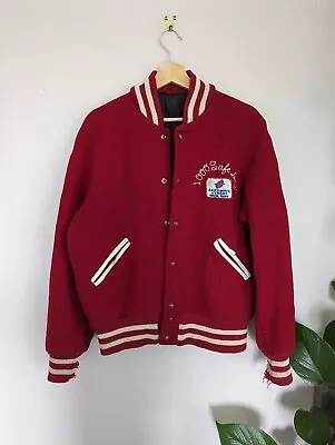 Buy Varsity Style Jacket Small Red Ash Grove Cement - Inkom - Used • 40£
