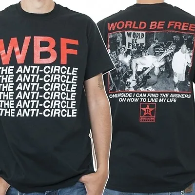 Buy WORLD BE FREE Shirt XXL Gorilla Biscuits/Terror/Strife/Youth Of Today/Civ/Bane • 16.32£