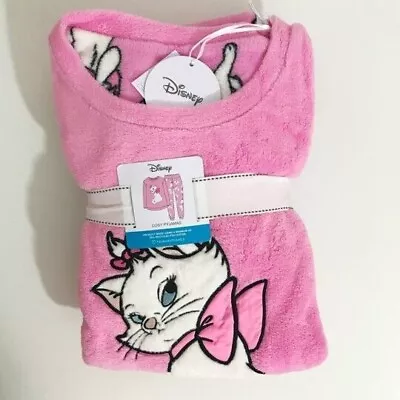 Buy Disney Aristocat Marie Cat Ladies Cosy Fleece Pyjama Women Warm PJs 12-14 Medium • 25£
