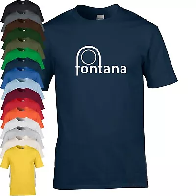 Buy Fontana Records T-shirt Northern Soul Jazz Blues Wigan Casino Sixties Music • 11.99£