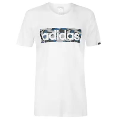 Buy Adidas T-shirt Camo Linea Tee Ha3079 Short Sleeved Crew Neck Mens Size Large New • 12.99£