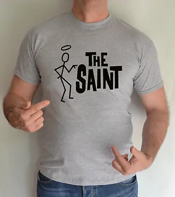 Buy The Saint,roger Moore,british Tv,007,spy,fun,t Shirt  • 14.99£
