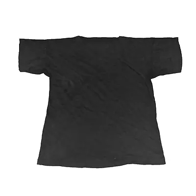 Buy Unbranded Black Thick Thermal Short Sleeve T Shirt Cotton Blend Cold Weather  • 4£