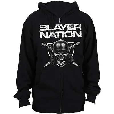 Buy Slayer Nation Official Unisex Hoodie Hooded Top • 58.65£