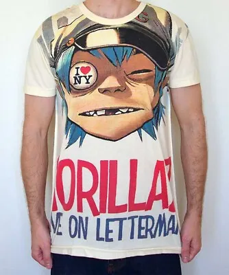 Buy Tshirt Gorillaz Live On Letterman - Unisex - Size M-L-XL • 19.20£