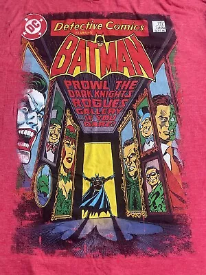 Buy Men Women DC Comics Originals Detective Comics Red Batman T Shirt Size XL • 5.99£