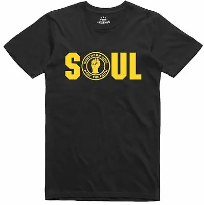 Buy Northern Soul - Soul Logo Music Mens Regular Fit Cotton T-Shirt  • 11.99£